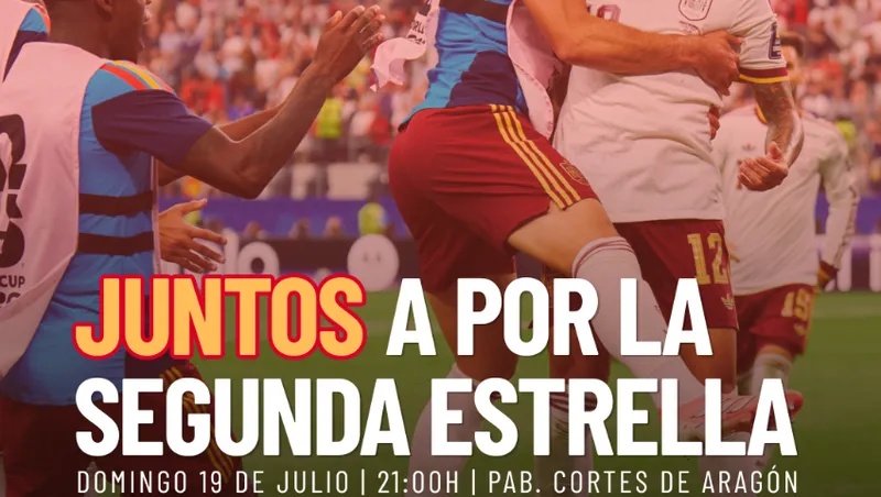 Fraga instalará pantalla gigante para la final del Mundial en el Pabellón Cortes de Aragón