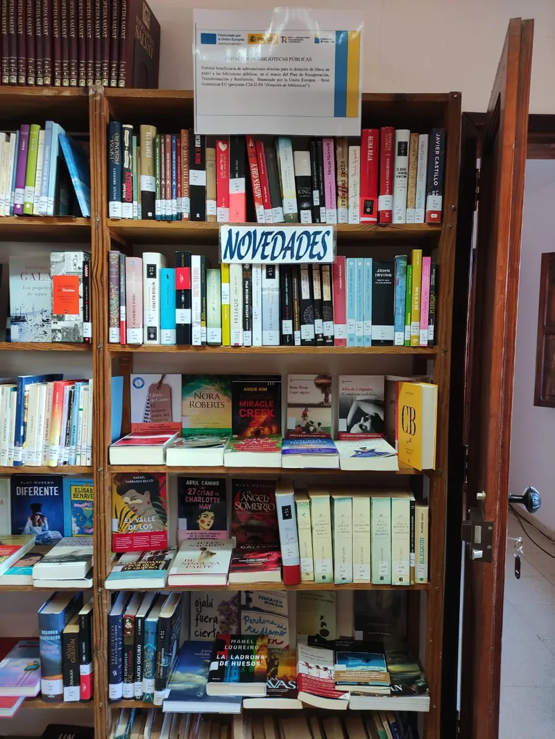 La Biblioteca de Garafía amplía su colección con las últimas novedades literarias