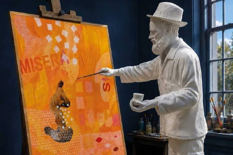 La Diputación de Pontevedra prorroga la visita a la exposición "Pel e cor" de Juan Carlos Platis