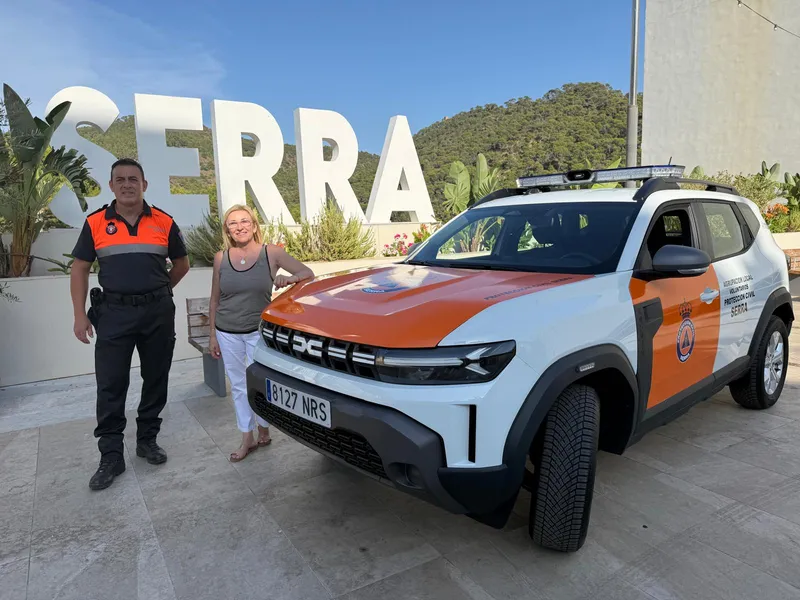 Serra refuerza Protección Civil con un nuevo vehículo para emergencias