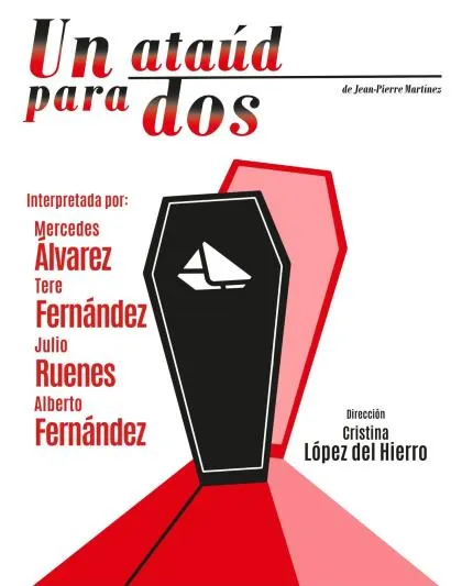 Teatro 'Un ataúd para dos' llega al Centro Cívico de Posada de Llanes