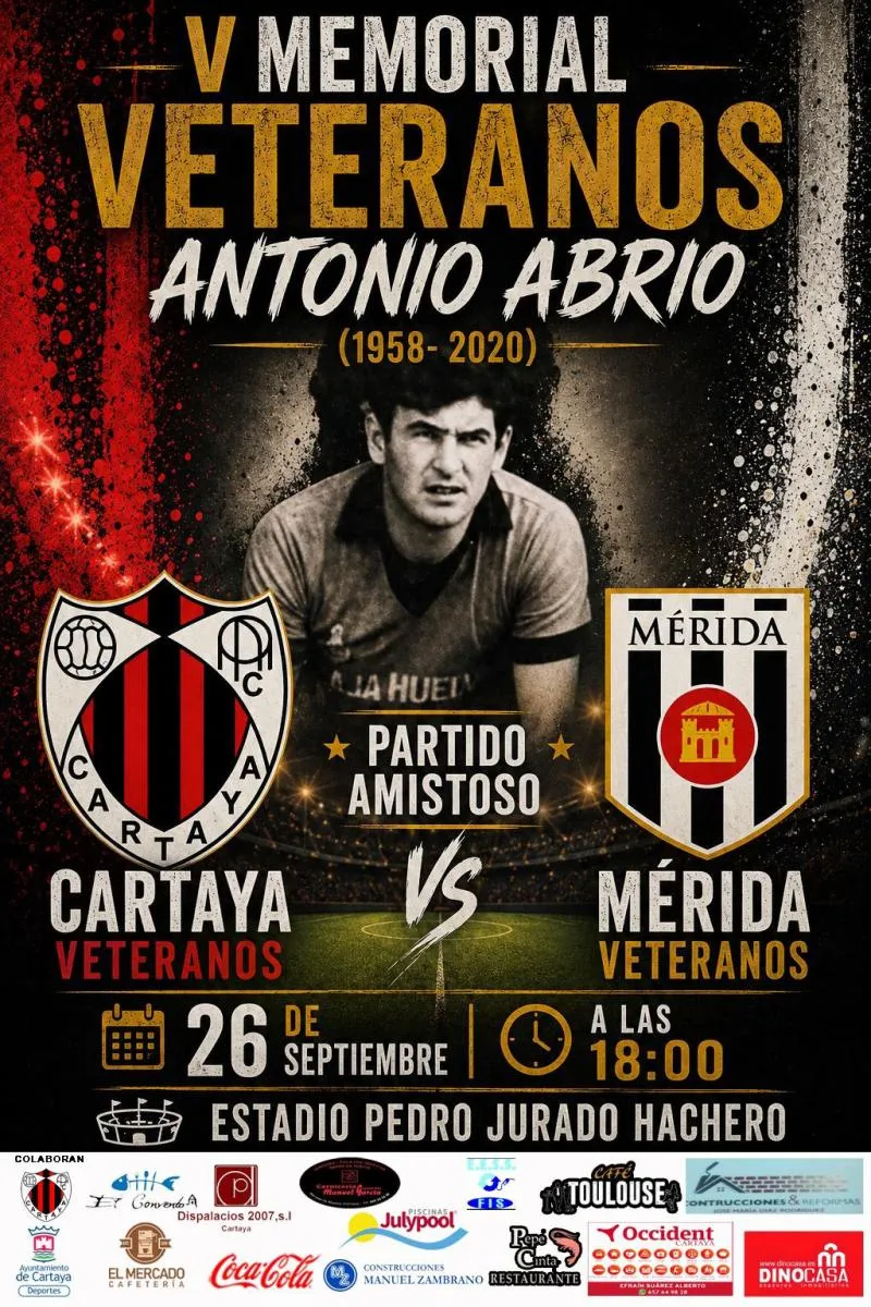 Cartaya rinde homenaje al V Memorial de Veteranos Antonio Abrio