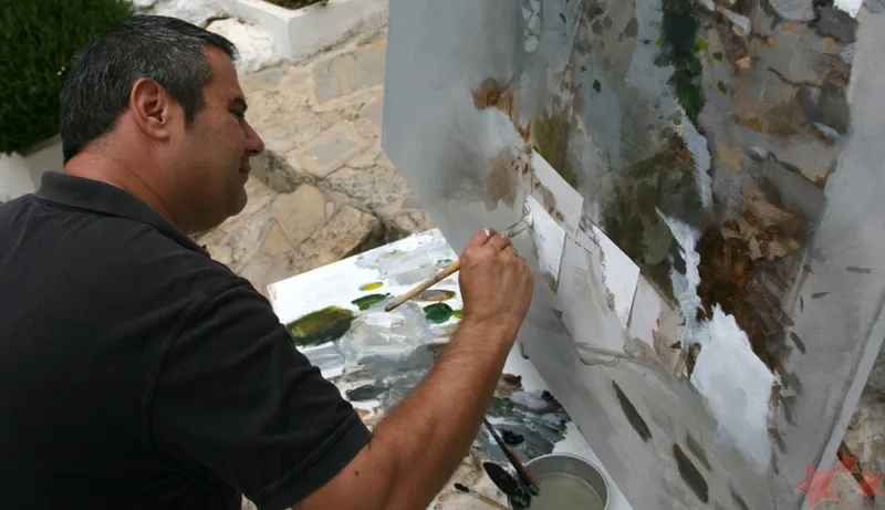Rafael Domínguez Romero, un artista con arraigo en Ubrique, acumula galardones pictóricos