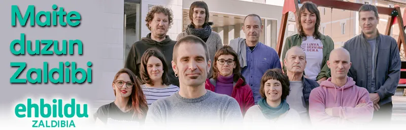 EH Bildu de Zaldibia llama a la participación en las elecciones europeas