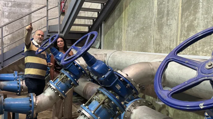 Huesca mejora su abastecimiento de agua con un nuevo bypass en la potabilizadora del CEEI