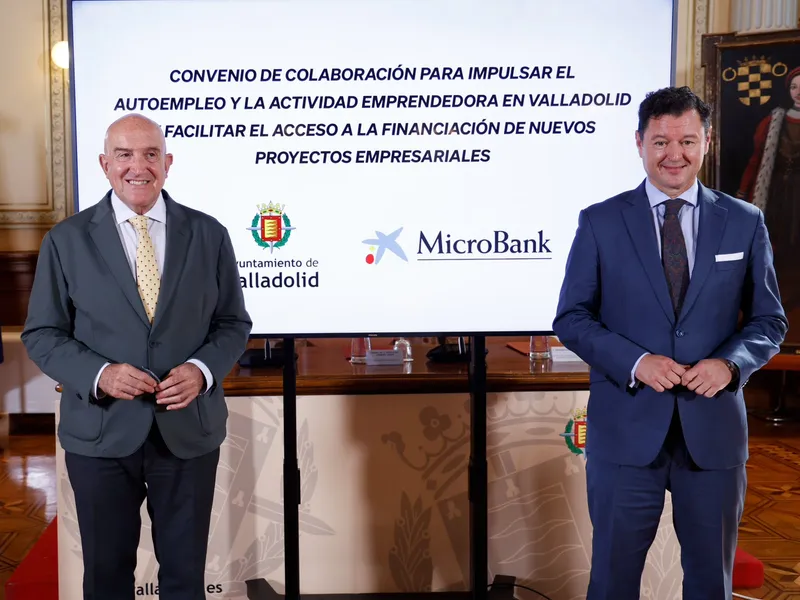 Valladolid y MicroBank lanzan un millón de euros en microcréditos para emprendedores