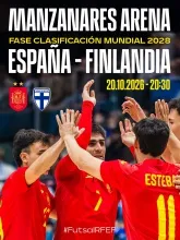 Manzanares acoge el debut de España en la fase de clasificación para el Mundial de Fútbol Sala 2028