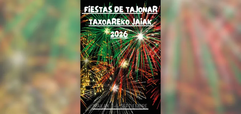 Tajonar celebra sus fiestas del 3 al 6 de septiembre con un programa variado