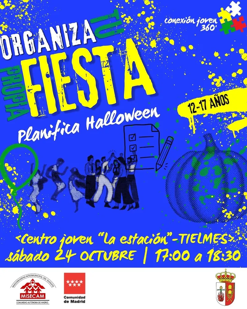 El Centro Joven de Tielmes organiza una tarde de actividades para celebrar Halloween