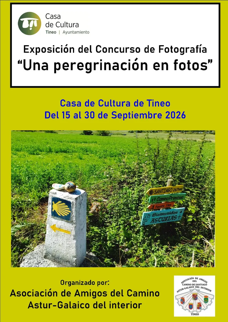 Tineo acoge la exposición fotográfica "Una peregrinación en fotos"