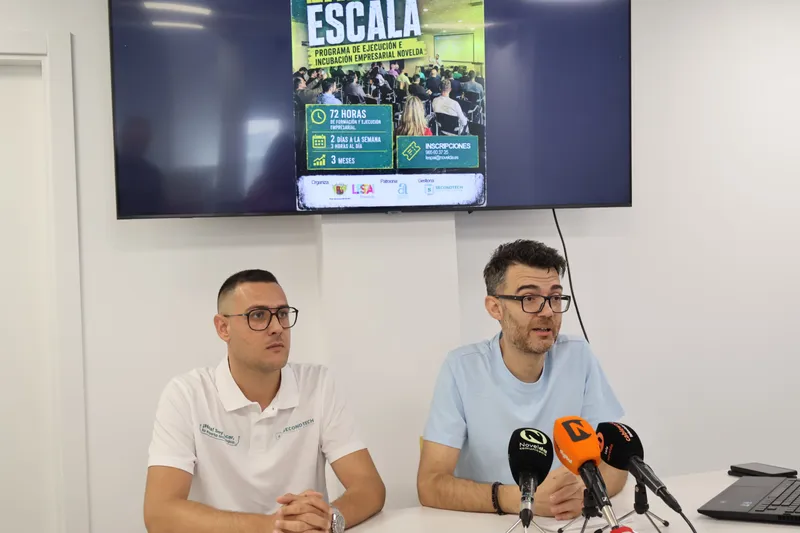 Novelda lanza CREA · LANZA · ESCALA para impulsar a emprendedores y empresas locales