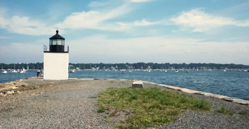 La histórica estación de Derby Wharf en Salem, un faro con historia marítima