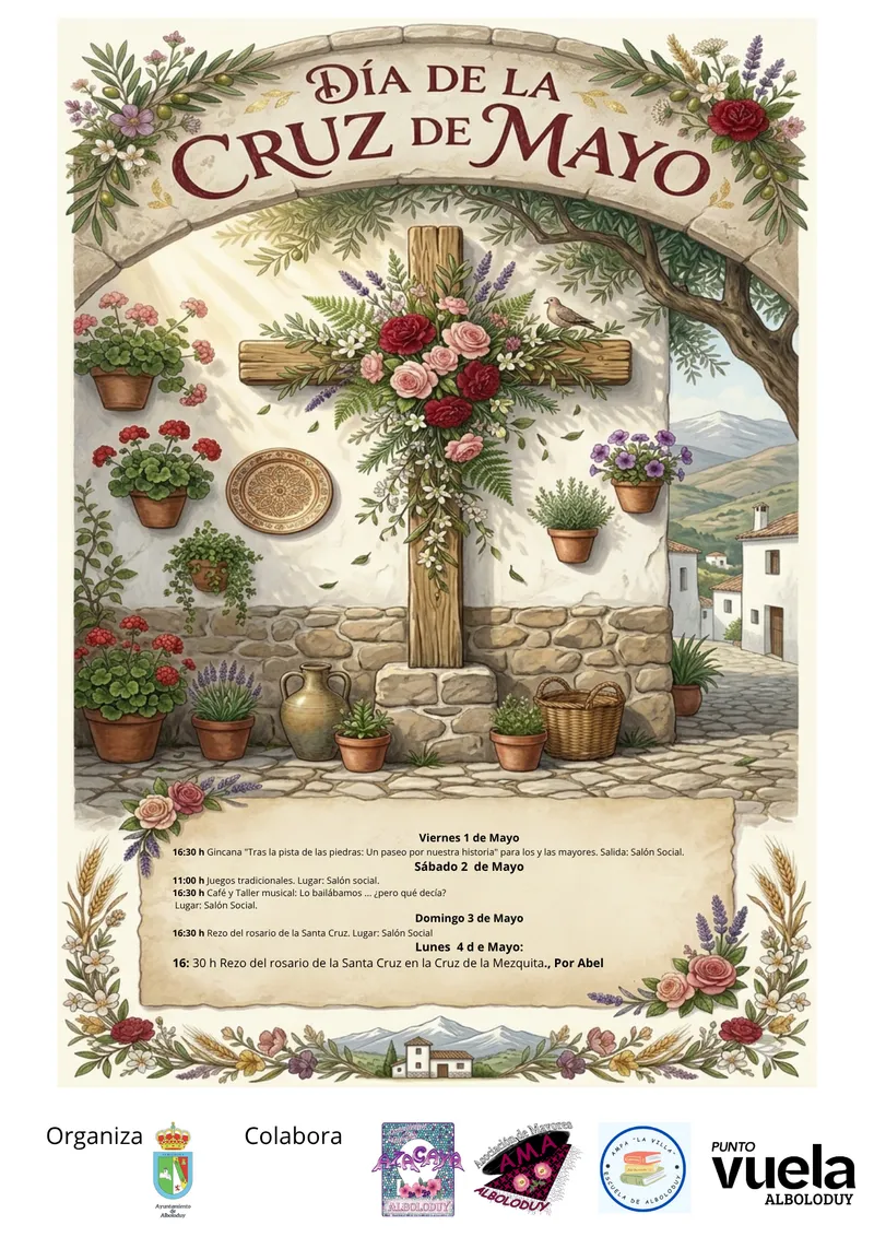 Alboloduy celebra el Día del Libro y la tradicional Fiesta de la Cruz