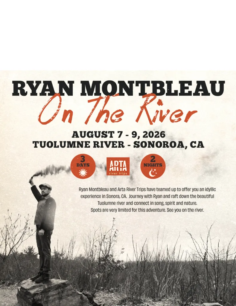 Aventura musical en el río Tuolumne con Ryan Montbleau