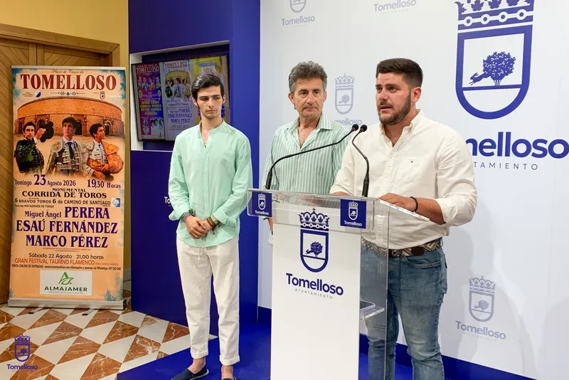 Tomelloso anuncia su Feria 2026 con toros, Los Chunguitos y el Grand Prix