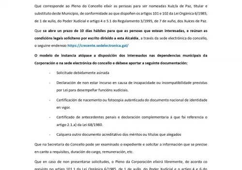 Crecente habilita un teléfono para emergencias sociales y anuncia cortes de tráfico puntuales