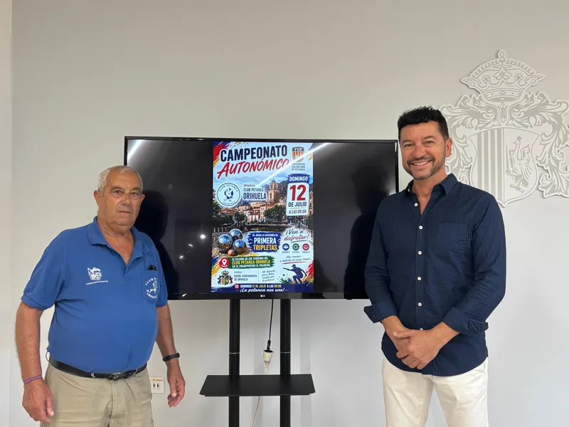 Orihuela se prepara para acoger el Campeonato Autonómico de Petanca de Primera Tripletas