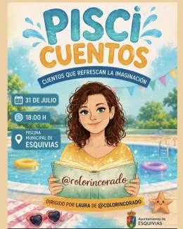 Esquivias celebra 'Piscicuentos' este 31 de julio en la Piscina Municipal