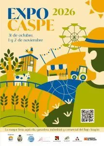 EXPO CASPE 2026: Agricultura, Industria y Comercio se dan cita del 31 de octubre al 2 de noviembre