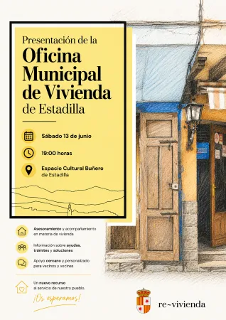 Estadilla presenta su nueva Oficina Municipal de Vivienda para apoyar a los vecinos