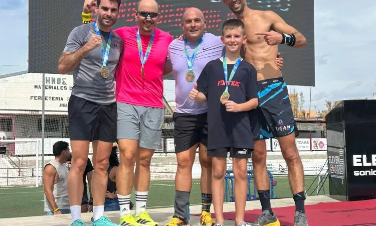 Antonio Jesús Romero logra un segundo puesto por equipos en la Fortius Liga de fitness