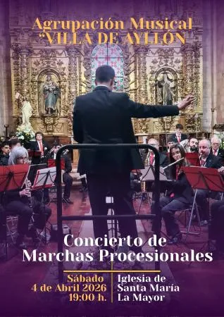 La Agrupación Musical "Villa de Ayllón" ofrece concierto de marchas procesionales