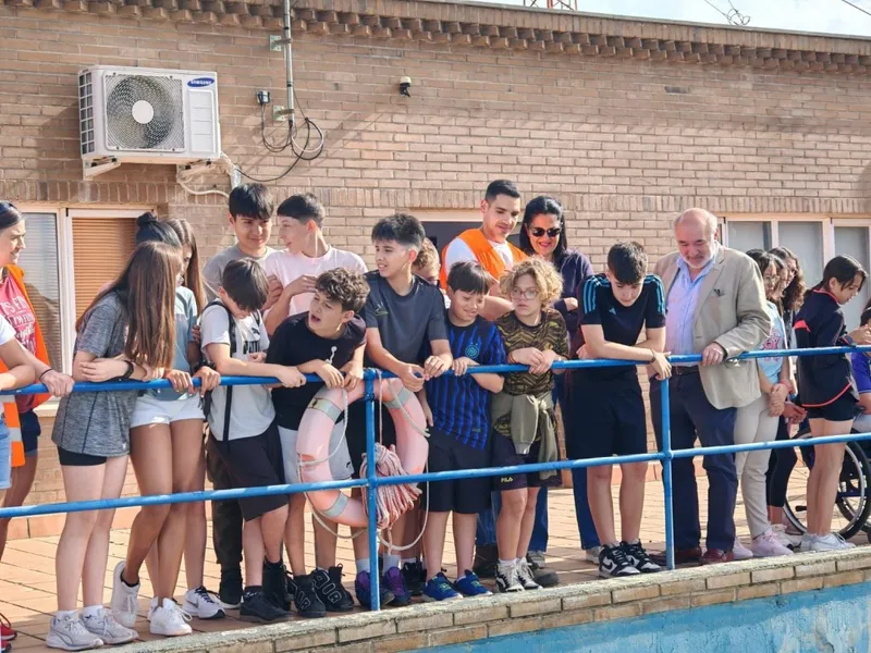 Estudiantes de Calatayud aprenden el ciclo del agua en la Semana del Medio Ambiente