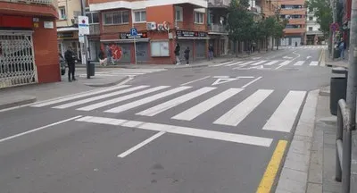Castelldefels mejora la seguridad vial con ocho nuevos pasos de peatones inteligentes