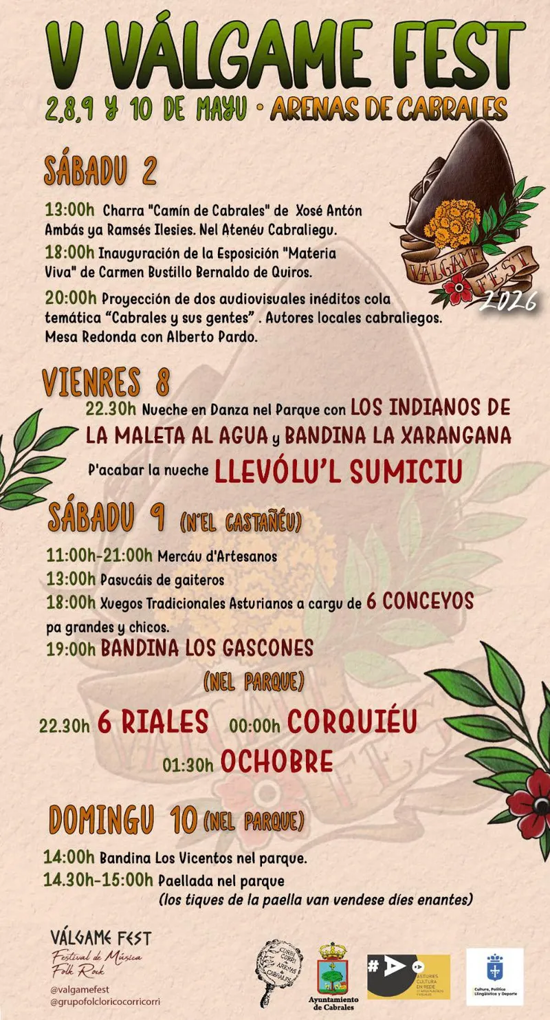 Cabrales celebra el V Valgame Fest con música y gastronomía local