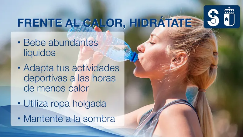 Consejería de Sanidad de Castilla-La Mancha ofrece consejos para un verano saludable