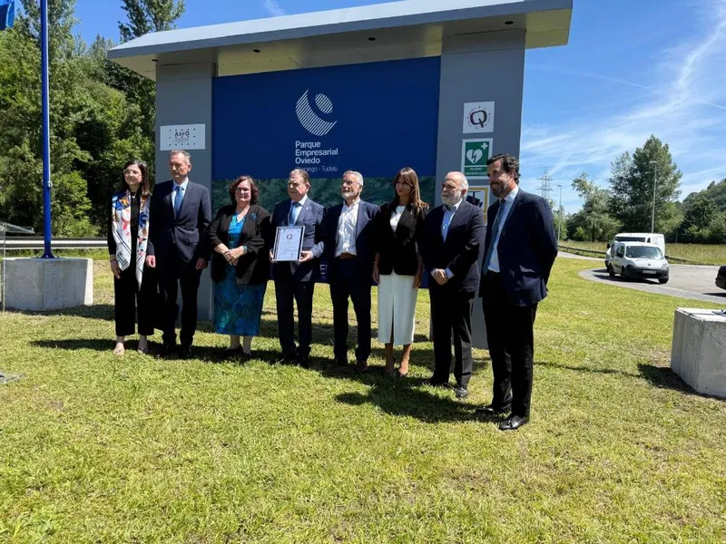 El Parque Empresarial de Oviedo obtiene la Q de Calidad por sus infraestructuras y gestión