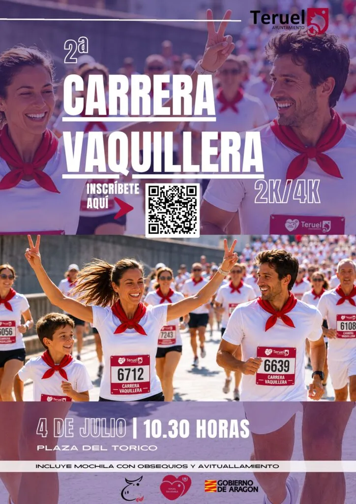 Teruel celebra las Fiestas del Ángel con la II Carrera Vaquillera