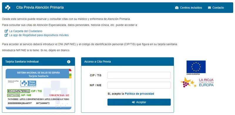 Alcanadre implementa la cita previa para la atención primaria sanitaria