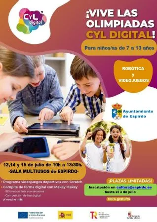 Espirdo organiza unas 'Olimpiadas Digitales' gratuitas para niños y adolescentes