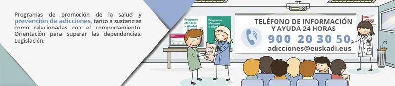 Salud Pública de Euskadi lanza campañas de concienciación sobre adicciones y entornos digitales