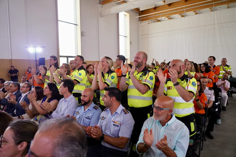 Alcalde de Madrid elogia la profesionalidad del SAMUR-Protección Civil en su día grande