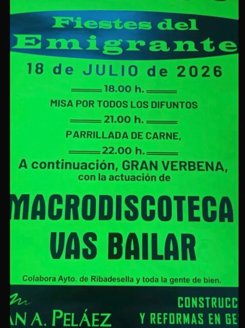 Camangu celebra la Fiesta del Emigrante con misa, parrillada y verbena