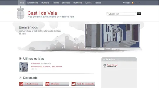 Castil de Vela estrena su portal municipal en internet