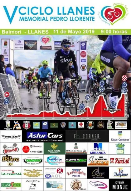 Llanes celebra el V Memorial Pedro Llorente con una marcha ciclista
