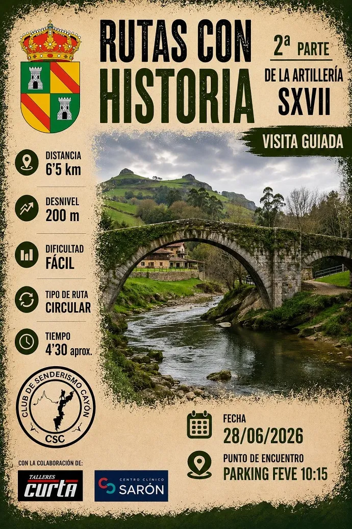 Santa María de Cayón y club de senderismo organizan ruta histórica por Liérganes