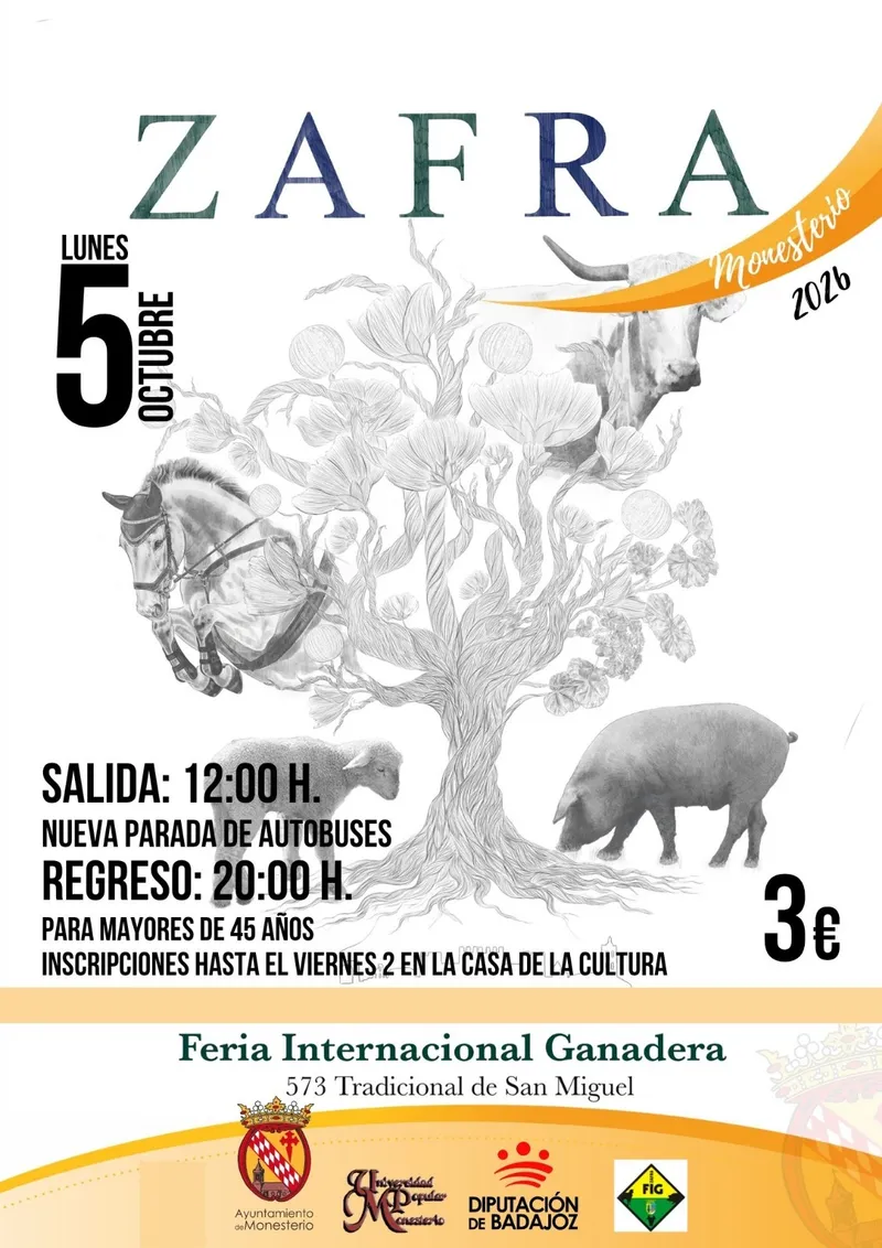 Viaje a la Feria de Zafra: una oportunidad para el sector agroganadero