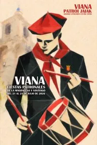 Viana publica los programas de fiestas de julio de años anteriores