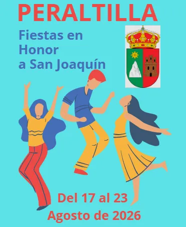 Peraltilla celebra sus fiestas patronales en honor a San Joaquín con casi treinta actos
