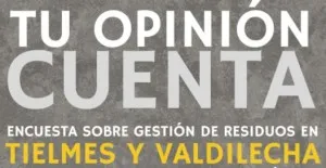 Tielmes lanza una encuesta para mejorar la gestión de residuos y la limpieza urbana