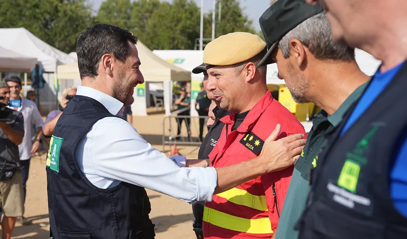 Estabilizado el incendio de Niebla (Huelva) tras nueve días de lucha