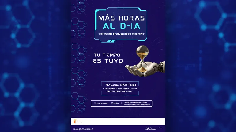 Antequera acoge un taller sobre inteligencia artificial generativa para profesionales