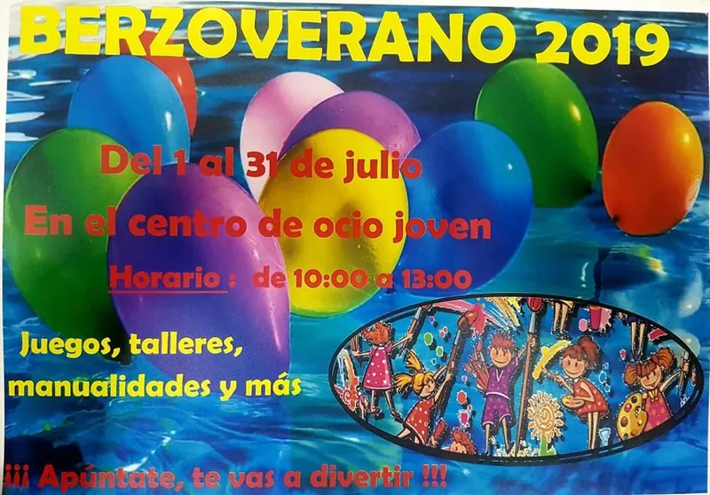Berzocana celebra el "Berzoverano 2019" con juegos y talleres para todos