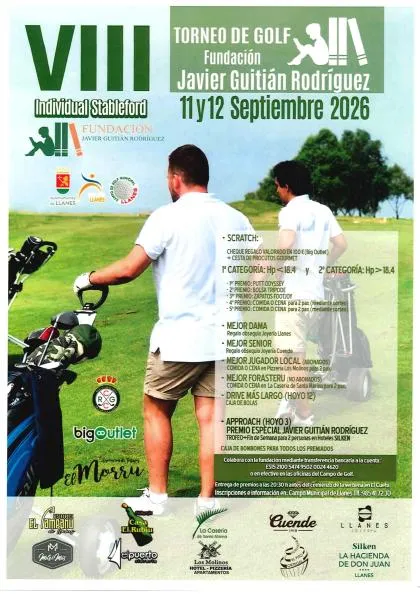 VIII Torneo de Golf Fundación Javier Guitián en Llanes