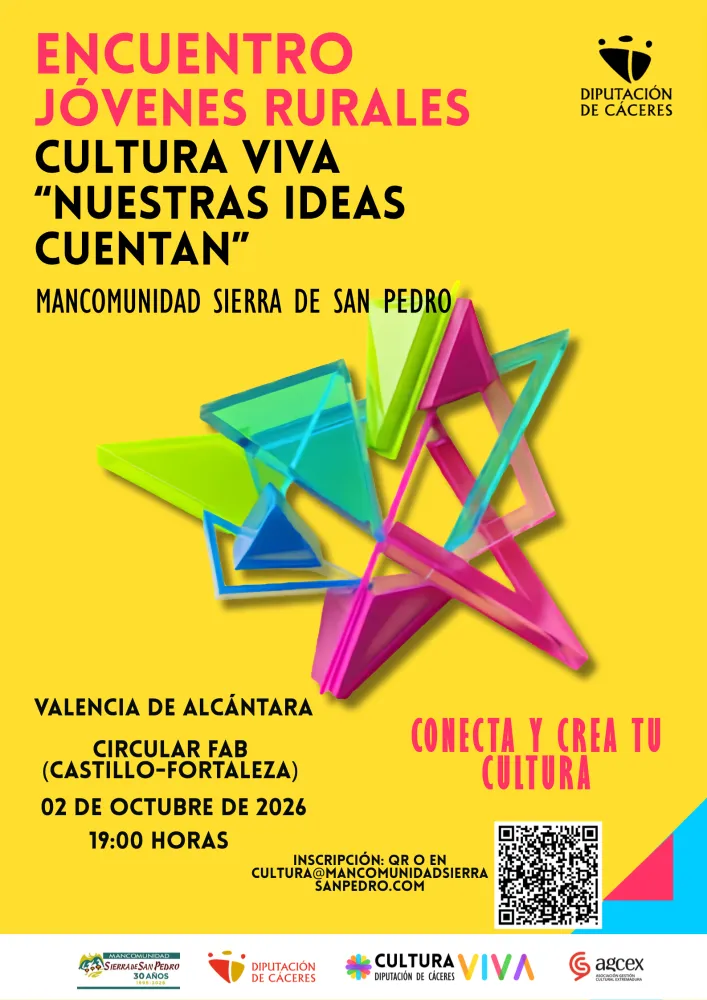 La Mancomunidad Sierra de San Pedro celebra 'Cultura Viva' para jóvenes y asociaciones