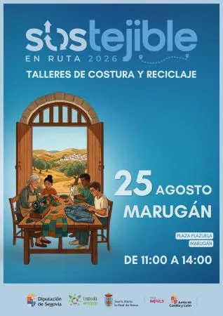 Marugán celebra un taller de reciclaje textil gratuito el 25 de agosto